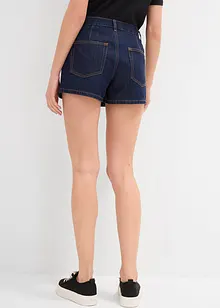 Bukseskjørt i denim, Mid Waist, bonprix