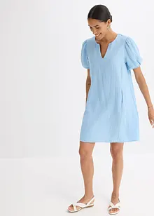 Kort kjole av musselin, bonprix