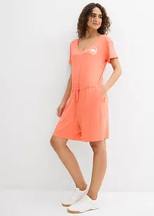 Jumpsuit i jersey i lett viskosemiks, bonprix