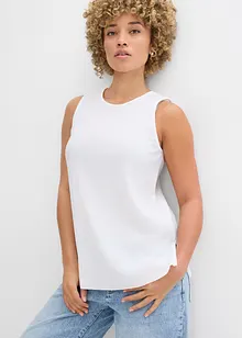 Blusetopp i resirkulert polyester, bonprix