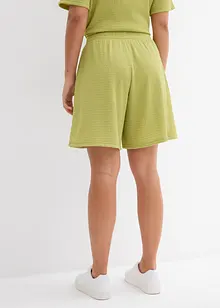 Pull on-shorts i strukturert krepp, bonprix