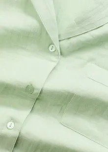 Vid, kort pyjamas i myk musselin, bonprix