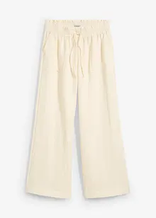 Culottebukse  i lett lyocellmiks, bonprix