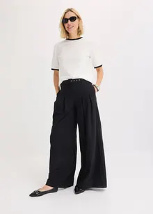 Topp med blondekant, bonprix