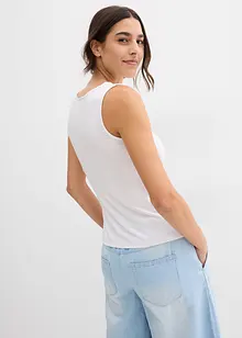 Topp i myk viskose (2-pack), bonprix