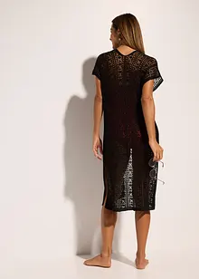 Heklet strandkimono i viskose, bonprix