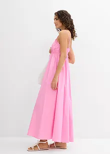 Kjole med stropper i ren økologisk bomull, bonprix