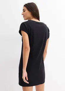 Trikotkjole i økologisk bomull (2-pack), bonprix