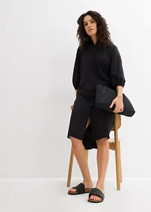 Skjortekjole i lett bomullsmateriale, bonprix