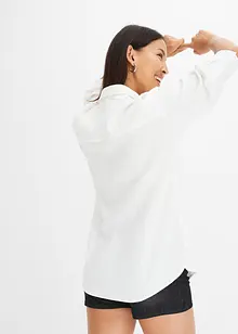 Skjortebluse i musselin, bonprix