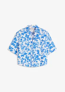 Kortermet bluse i myk viskosemiks, bonprix