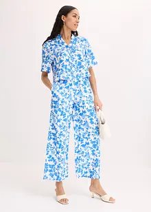 Kortermet bluse i myk viskosemiks, bonprix