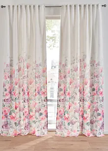 Gardin med blomsterprint (1-pack), bonprix