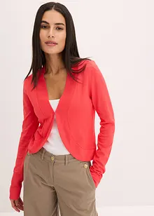 Kort cardigan med viskose, bonprix