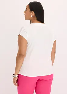 Topp med bærestykke i sateng, bonprix