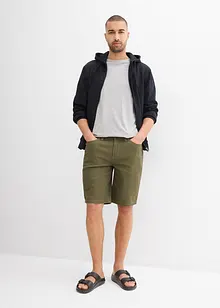 Bermudashorts i denim med stretch, Regular Fit (2-pack), bonprix