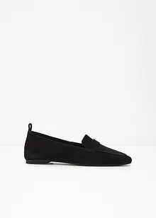 Loafers i skinn, bonprix