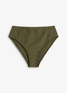 High Waist-bikinibukse med høy benskjæring, bonprix