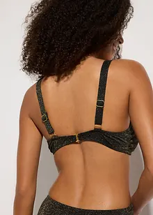Bikinioverdel i glittermateriale, bonprix