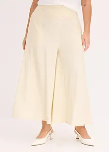 Culottes i lett rynket materiale, bonprix