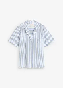 Skjortebluse i 100% bomull, bonprix