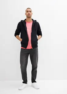 T-skjorte i 100% økologisk bomull og vasket look, bonprix