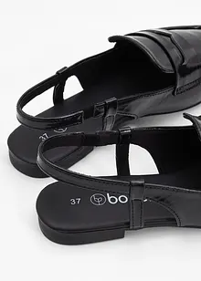 Slingback i loafer-stil, bonprix