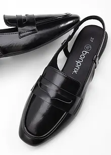 Slingback i loafer-stil, bonprix
