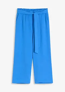 Pull on-culottes med oppbrett, bonprix