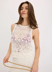 Topp hullbroderimønster, bonprix
