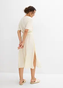 Midikjole i lett krepp, bonprix