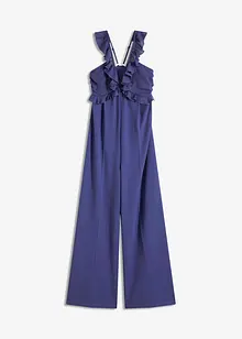 Jumpsuit med chiffon, bonprix