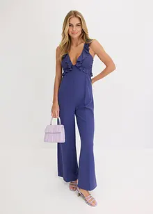 Jumpsuit med chiffon, bonprix