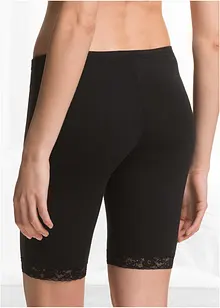 Lang underbukse av mykt materiale i fordelspakning, bonprix