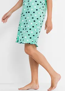 Kort nattkjole i økologisk bomull, bonprix