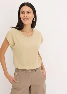 Topp i linlook, bonprix