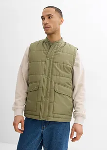 Vattert vest, Loose Fit, bonprix