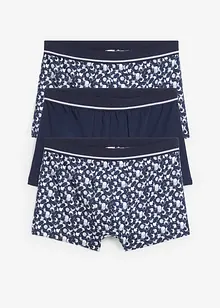 Boksershorts i ettersittende modell (3-pack), bonprix