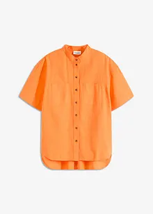 Skjortebluse i fin viskosemiks, bonprix