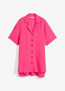 Skjortebluse i musselin, bonprix