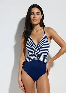 Badedrakt med volang, bonprix