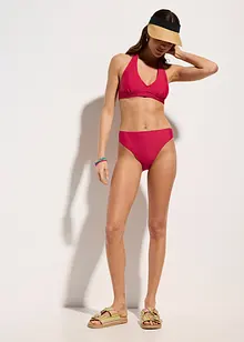 Halterneck-bikinitopp med V-hals, bonprix