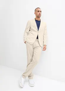 Blazer med lin, Regular Fit, bonprix