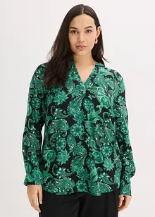 Blusetunika i lett viskose, bonprix