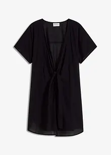 Strandbluse i transparent materiale, bonprix