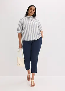 Bluse med stripemønster, bonprix