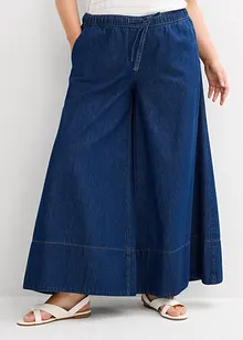 Wide Leg-jeans, Mid Waist, komfortlinning, bonprix