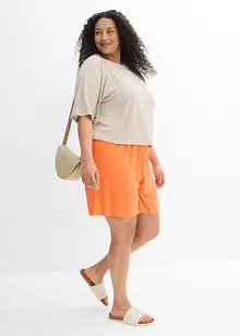 Shorts i slip on-modell av myk viskosemiks, bonprix