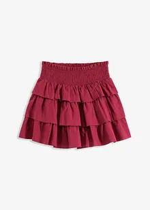 Miniskjørt i 100% bomull, bonprix