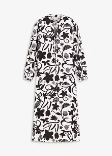 Kjole i kaftan-look og lett viskose, bonprix